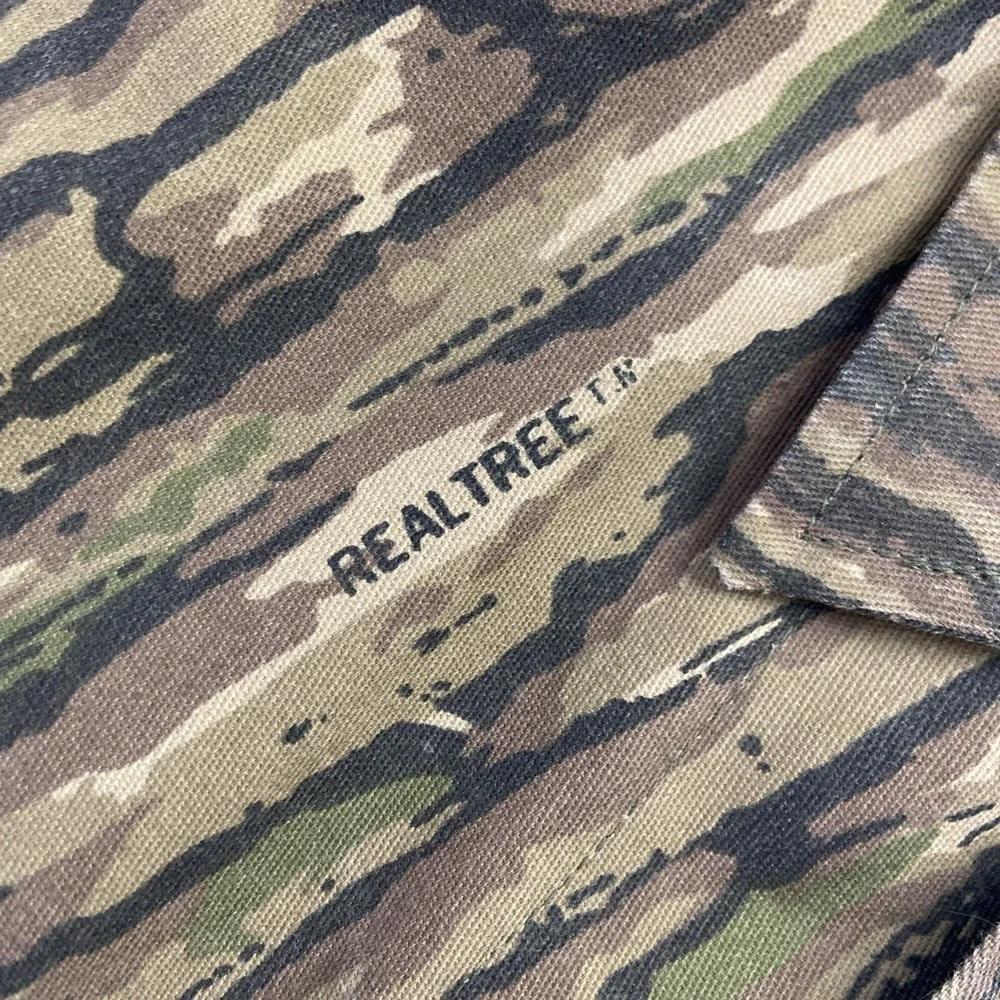 Vintage Military Jacket Mens M Reg Realtree Camo Combat Coat Tactical Field 90s